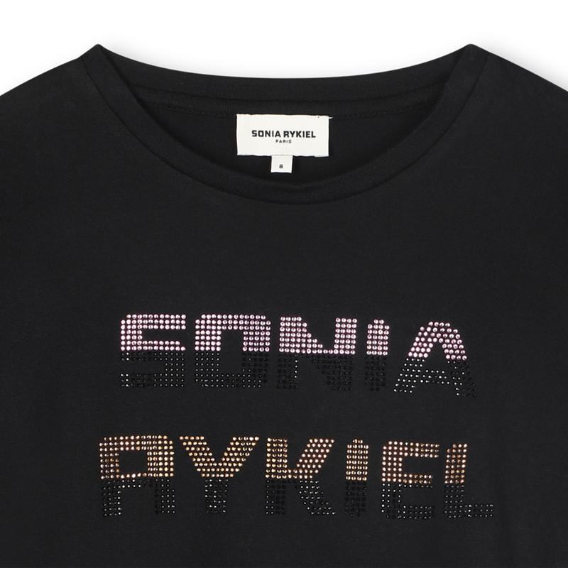 Camiseta de manga curta SONIA RYKIEL 
                        GIRL