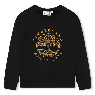 Sweatshirt de molet&atilde;o felpado TIMBERLAND BOY