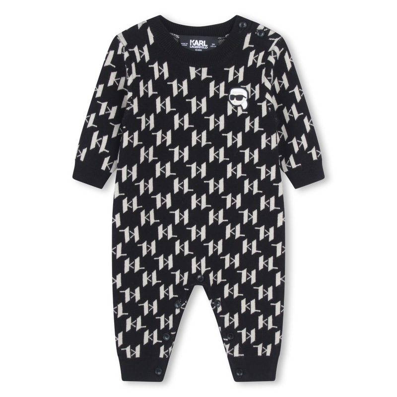 Macacão de malha KARL LAGERFELD KIDS 
                    BOY