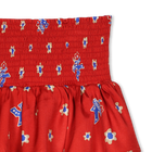 Saia estampada com folhos KENZO KIDS 
                    GIRL