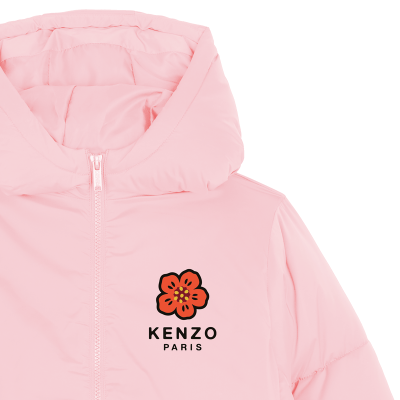 Casaco acolchoado com capuz KENZO KIDS 
                        UNISEX