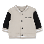 Conjunto de casaco e cal&ccedil;as em jersey duplo KARL LAGERFELD KIDS 
                    BOY