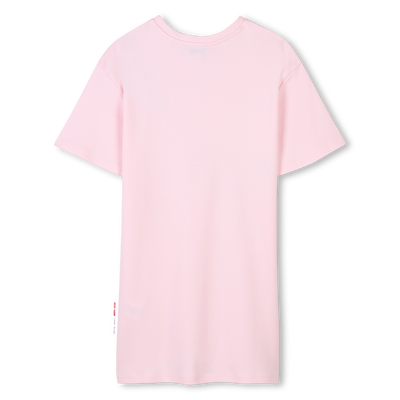 Vestido mangas curtas algod&atilde;o MARC JACOBS GIRL