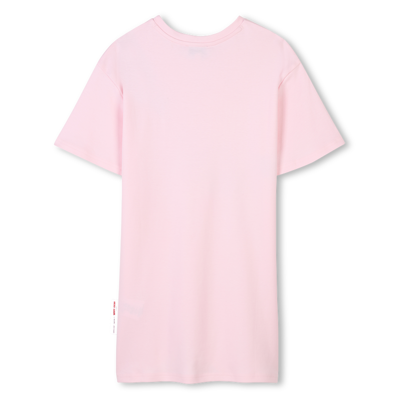 Vestido mangas curtas algod&atilde;o MARC JACOBS 
                        GIRL