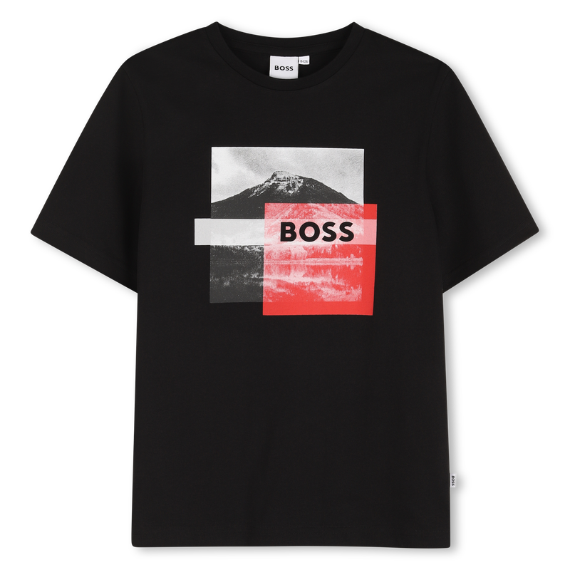 T-shirt de manga curta BOSS 
                        MENINO