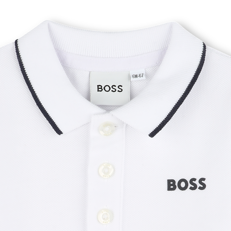 CAMISA POLO DE MANGA CURTA BOSS 
                        BOY