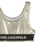 Fato de banho de 1 pe&ccedil;a KARL LAGERFELD KIDS 
                    MENINA