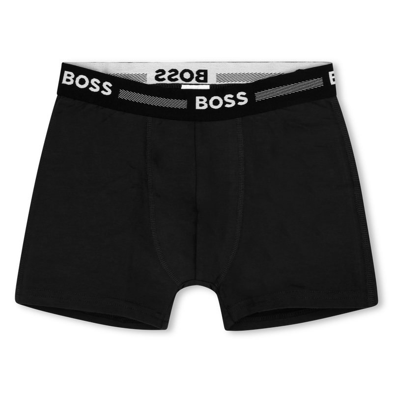 Lote de 2 boxers em algod&atilde;o BOSS 
                        BOY