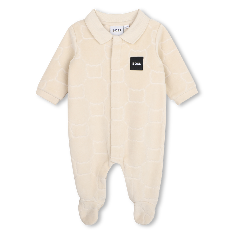 Conjunto de pijama e touca BOSS 
                        MENINO