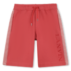 Cal&ccedil;&otilde;es de bermuda fleece, VERMELHO VIVO, hi-res