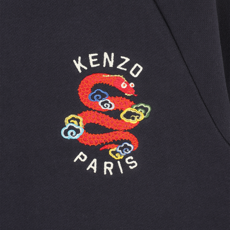 Sweatshirt em molet&atilde;o KENZO KIDS 
                        UNISEX