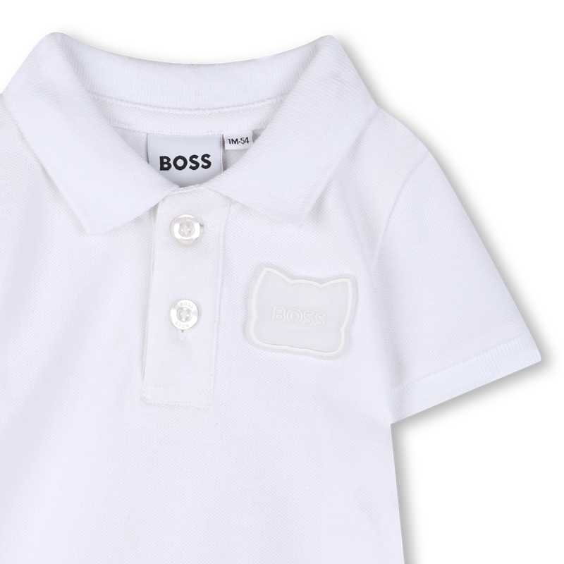 CAMISA POLO DE MANGA CURTA BOSS 
                        BOY