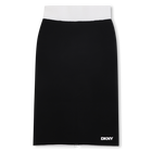 Saia reta revers&iacute;vel DKNY 
                    GIRL