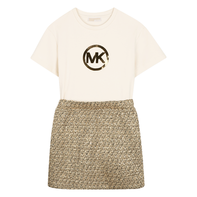 Vestido de mangas curtas MICHAEL KORS GIRL