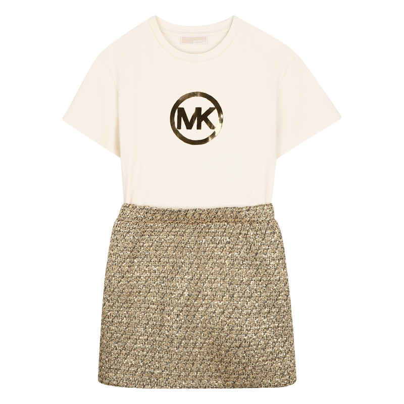 Vestido de mangas curtas MICHAEL KORS 
                        GIRL