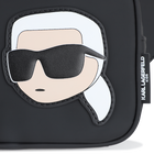 Pochete em tecido revestido com efeito de borracha KARL LAGERFELD KIDS 
                    BOY