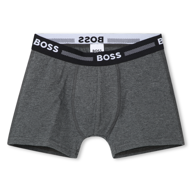 Lote de 2 boxers em algod&atilde;o BOSS 
                        BOY