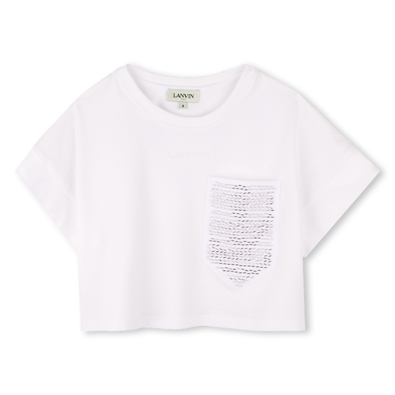Short-sleeved top LANVIN 
                    GIRL
