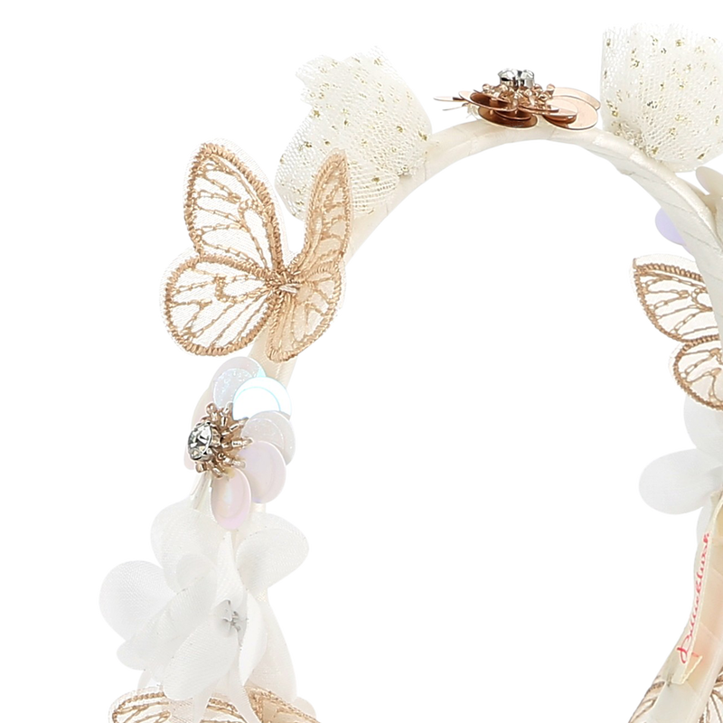 Bandolete com flores BILLIEBLUSH 
                        GIRL