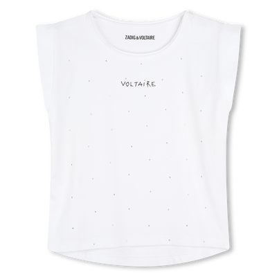 T-shirt de manga curta ZADIG & VOLTAIRE GIRL