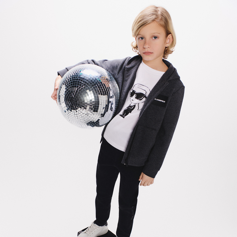 T-shirt de manga curta KARL LAGERFELD KIDS 
                    BOY