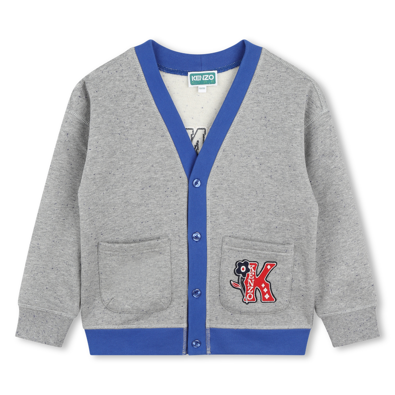 Cardigã em moletão KENZO KIDS 
                    BOY
