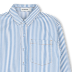 Camisa de algod&atilde;o &agrave;s riscas BILLIEBLUSH 
                    BOY