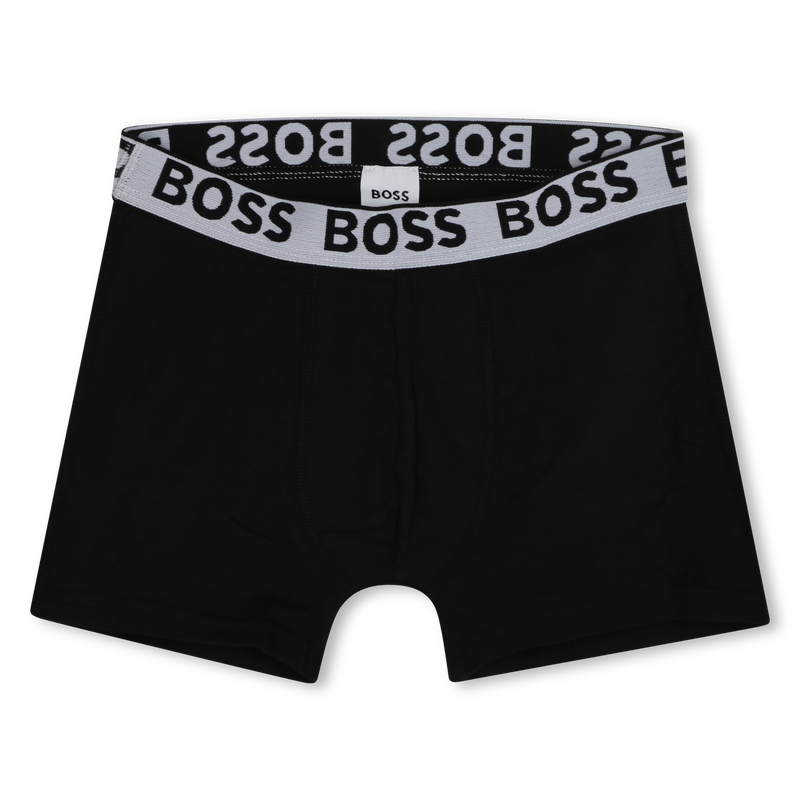 Lote de 5 boxers em algod&atilde;o BOSS 
                        BOY