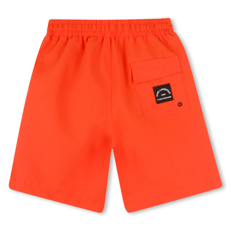 Swim shorts with pockets KARL LAGERFELD KIDS 
                    BOY