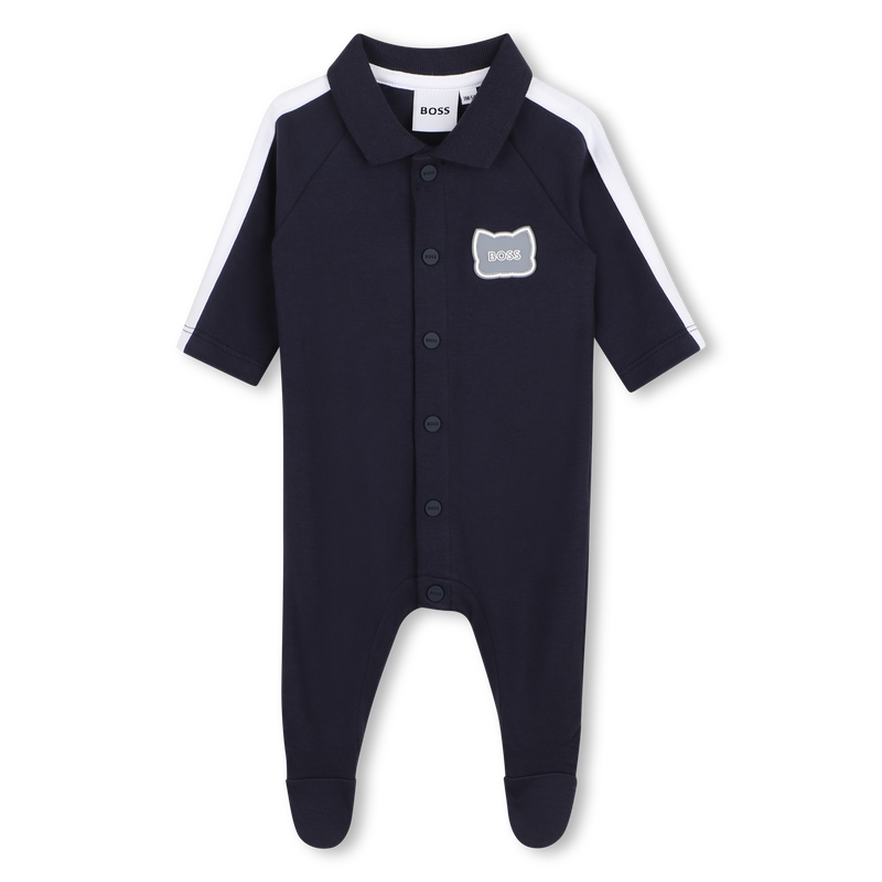 PIJAMA COM FECHO SNAP BOSS 
                        BOY