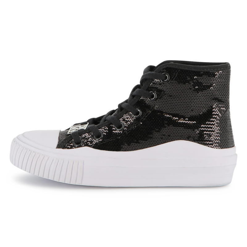 Tênis de cano alto DKNY 
                    GIRL