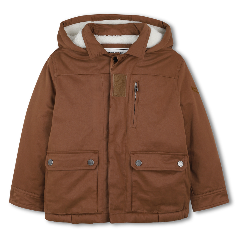 Parka com capuz repelente de água ZADIG & VOLTAIRE 
                    BOY