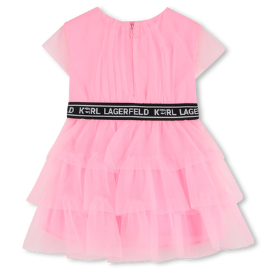 VESTIDO FORMAL KARL LAGERFELD KIDS GIRL