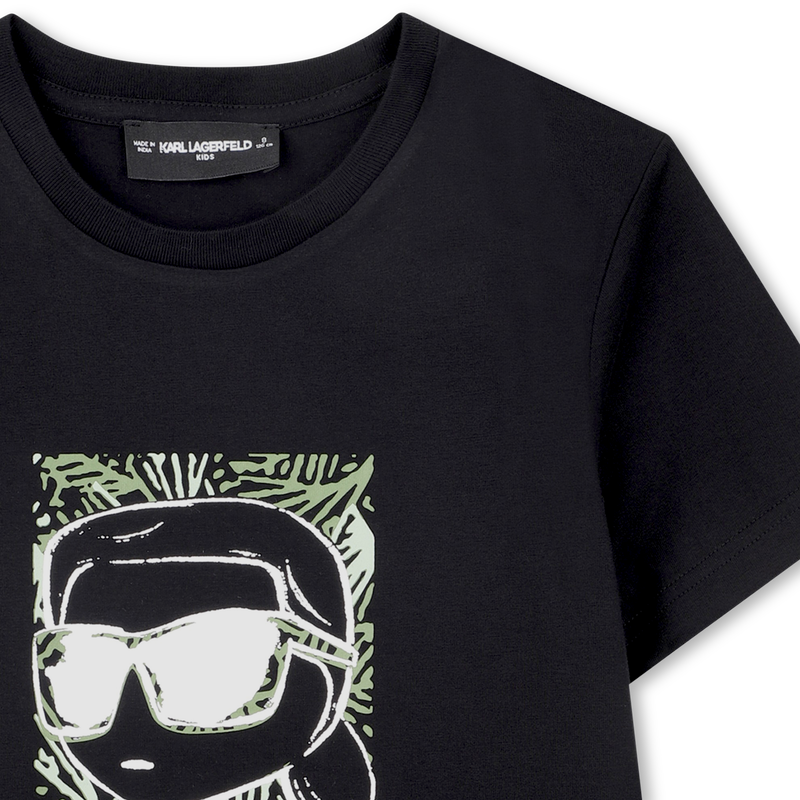 T-SHIRT DE MANGA CURTA KARL LAGERFELD KIDS 
                        BOY