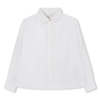 Camisa jacquard de algodão GIVENCHY GIRL