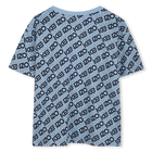 T-shirt em algod&atilde;o estampado KENZO KIDS 
                    BOY