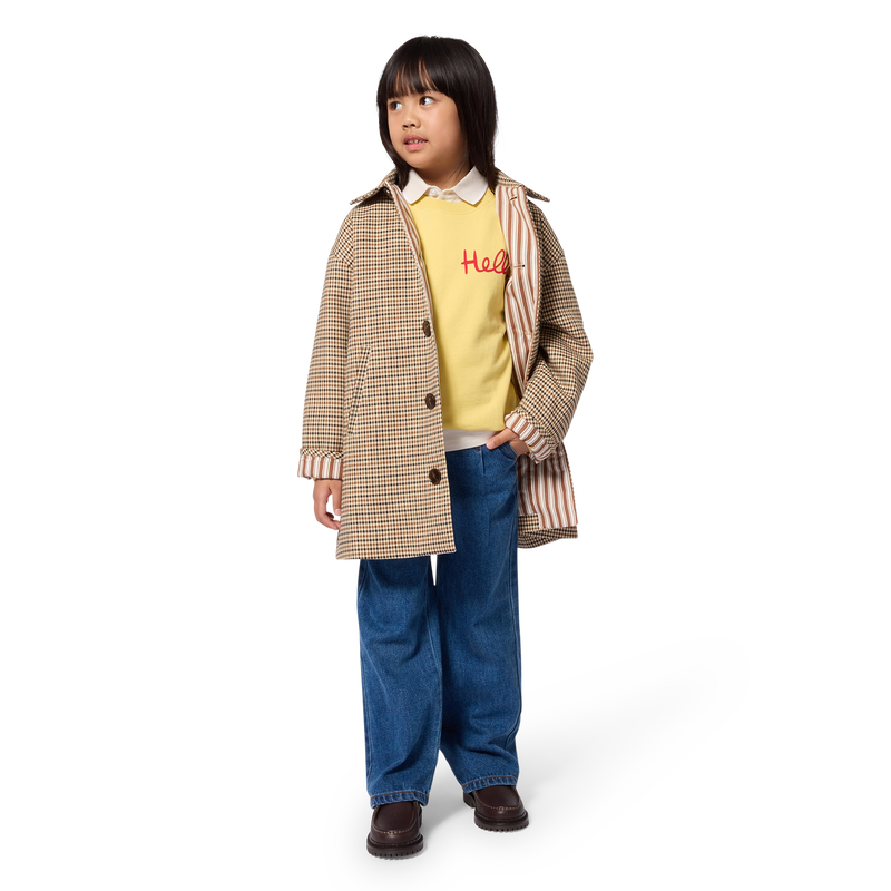 Polo de mangas longas KIDS AROUND 
                        GIRL