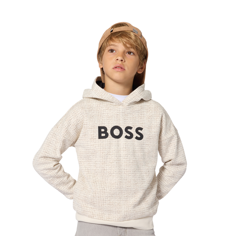 Moleton com capuz BOSS 
                        BOY