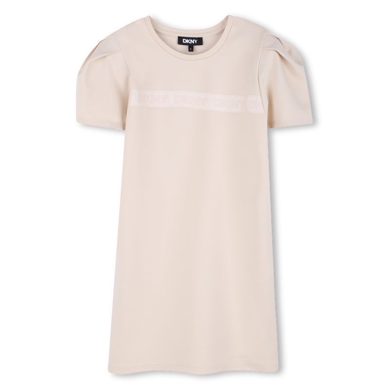 Vestido de manga curta DKNY 
                    GIRL