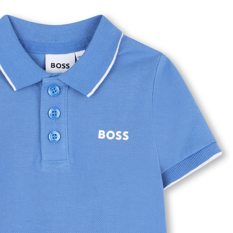 Polo de mangas curtas BOSS 
                        BOY