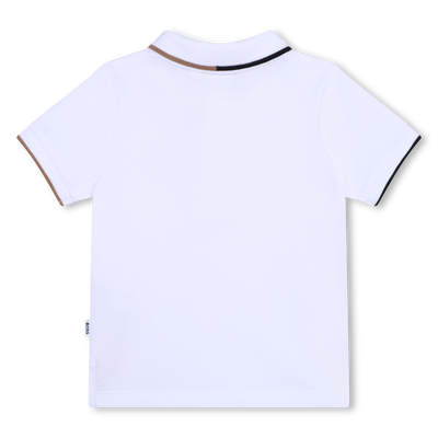 Polo de algodão às riscas BOSS BOY