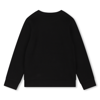 Sweatshirt em molet&atilde;o BOSS BOY