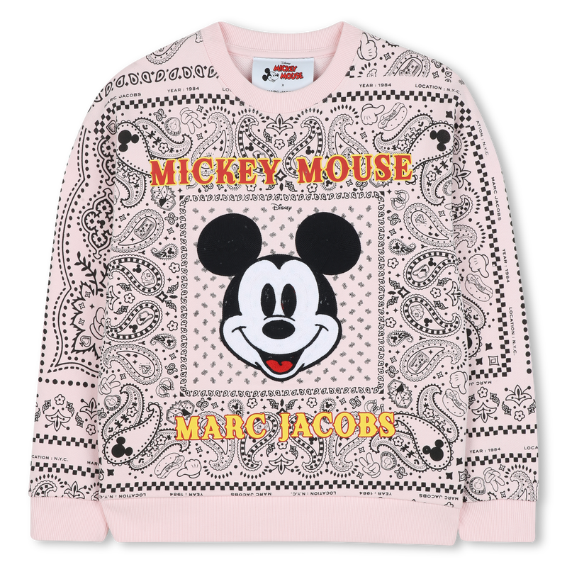 Moletom de l&atilde; de algod&atilde;o MARC JACOBS 
                        UNISEX