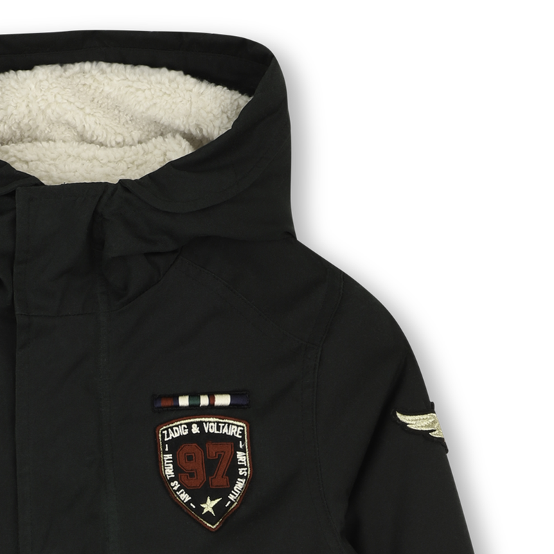 Parka com capuz ZADIG & VOLTAIRE 
                        BOY