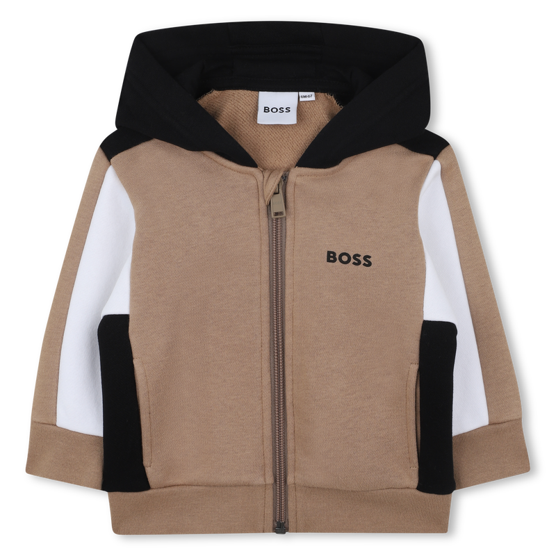 Cardigan com capuz BOSS 
                    BOY
