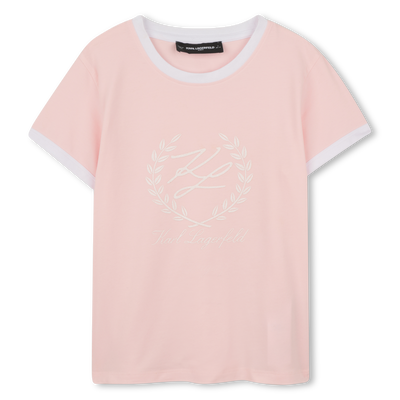 T-SHIRT DE MANGA CURTA KARL LAGERFELD KIDS GIRL