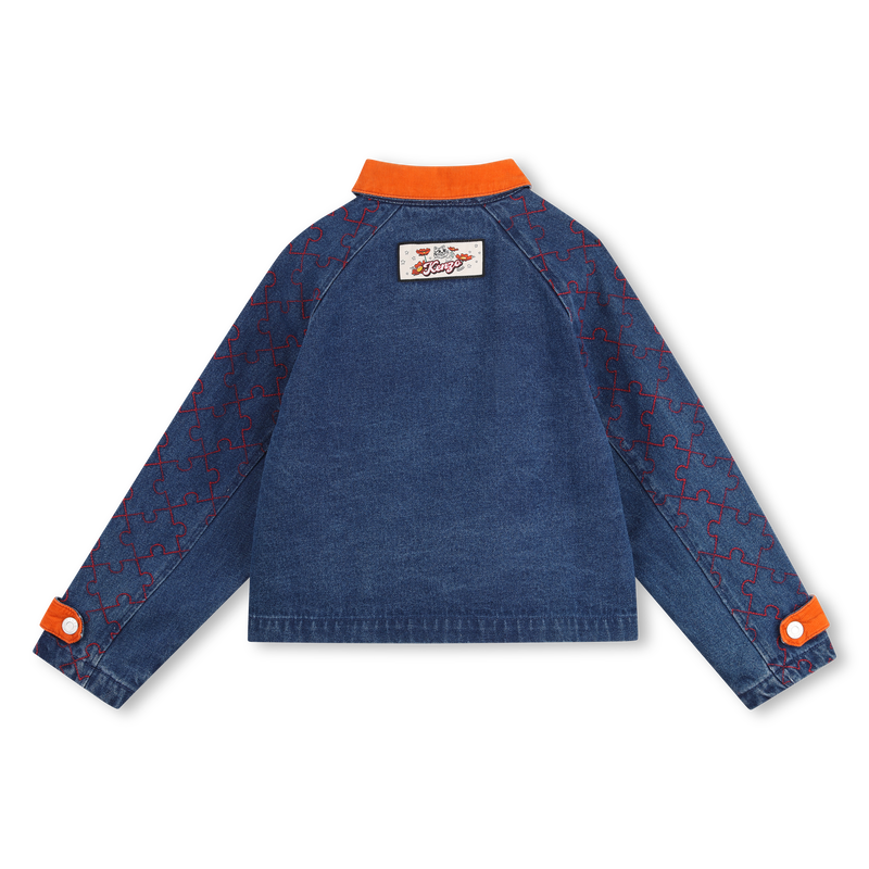 Casaco de denim KENZO KIDS 
                        GIRL