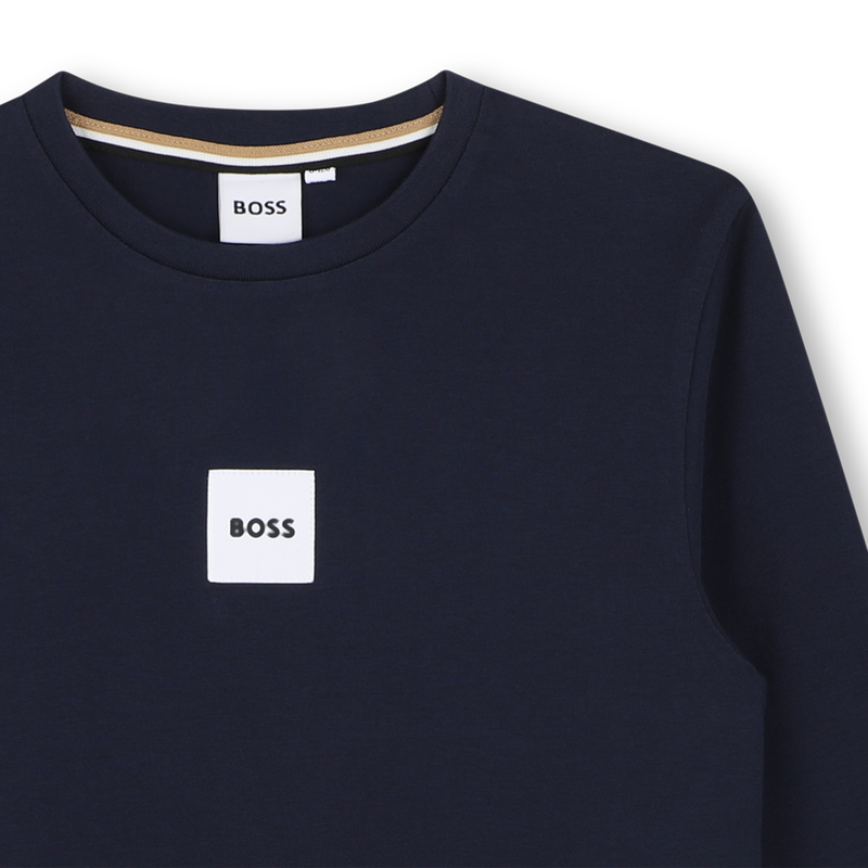 Camiseta de manga longa BOSS 
                        BOY