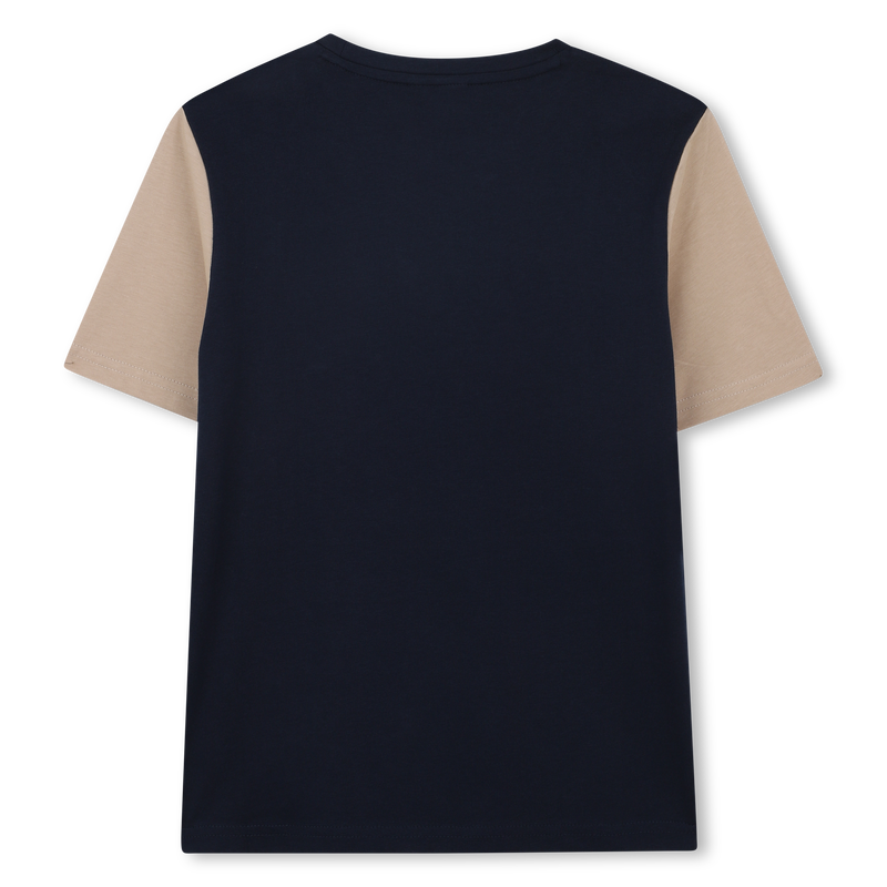 T-shirt algod&atilde;o multicolorida BOSS 
                        BOY