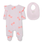 Conjunto de pijama e babador BILLIEBLUSH 
                    GIRL